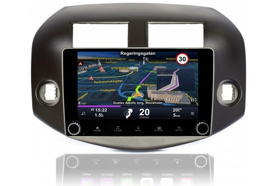 Toyota RAV4 2006-2011 Autoradio GPS Aftermarket Android Head Unit Navigation Car Stereo 